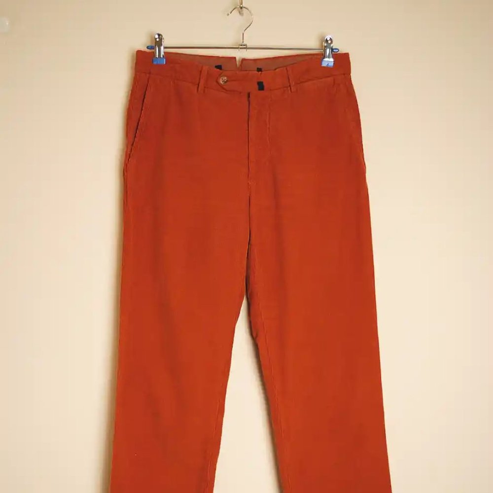 Orange Corduroy pants 30 x 30